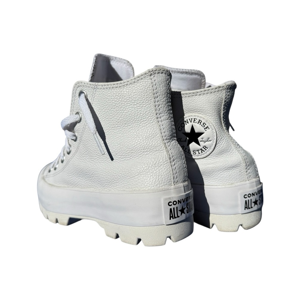 Converse Chuck Taylor All Star Lugged Leather Platform Sneakers, Women’s size 7 - Picture 4 of 10